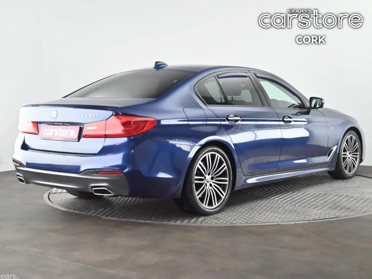 BMW 5-Series Saloon, Diesel, 2018, Blue