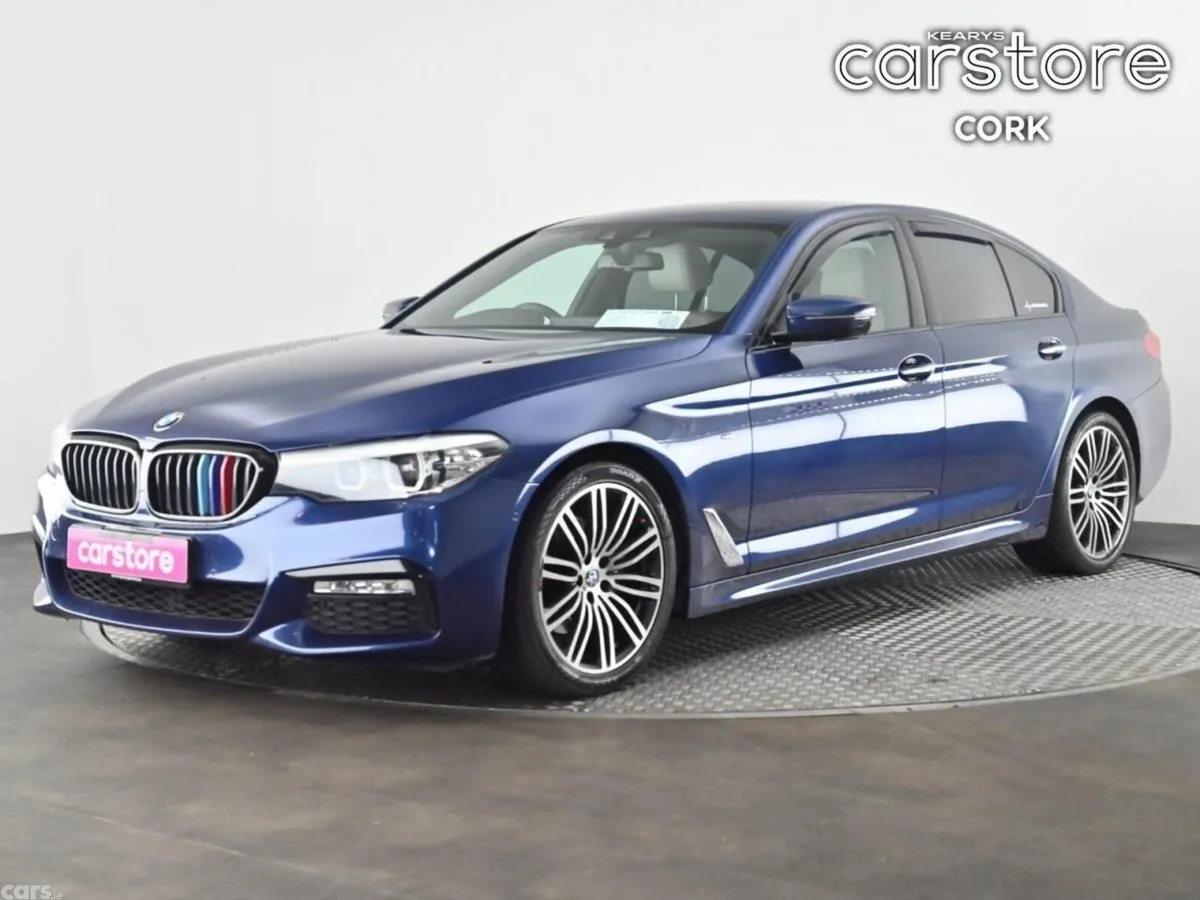 BMW 5-Series Saloon, Diesel, 2018, Blue