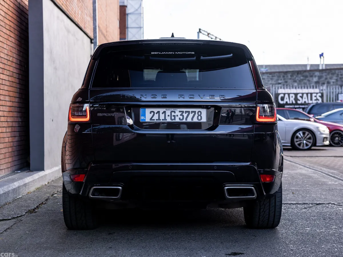 Land Rover Range Rover Sport SUV, Petrol Plug-in Hybrid, 2021, Black