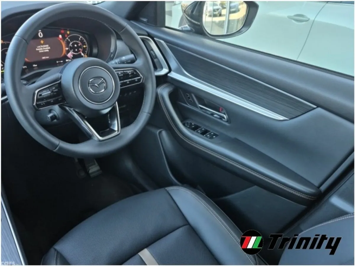 Mazda CX-80 SUV, Petrol Plug-in Hybrid, 2027, Blue