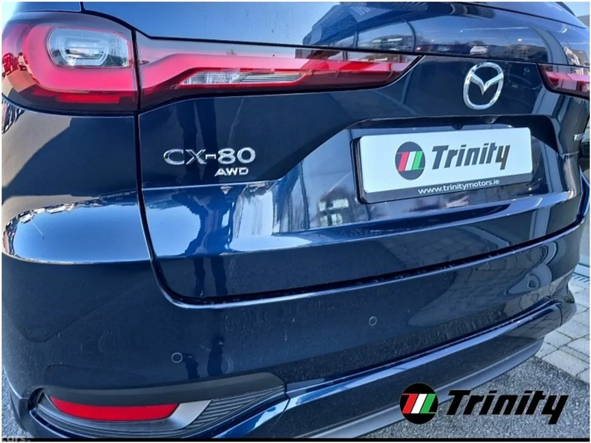 Mazda CX-80 SUV, Petrol Plug-in Hybrid, 2027, Blue