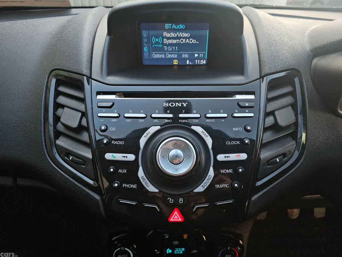 Ford Fiesta Hatchback, Petrol, 2016, Black