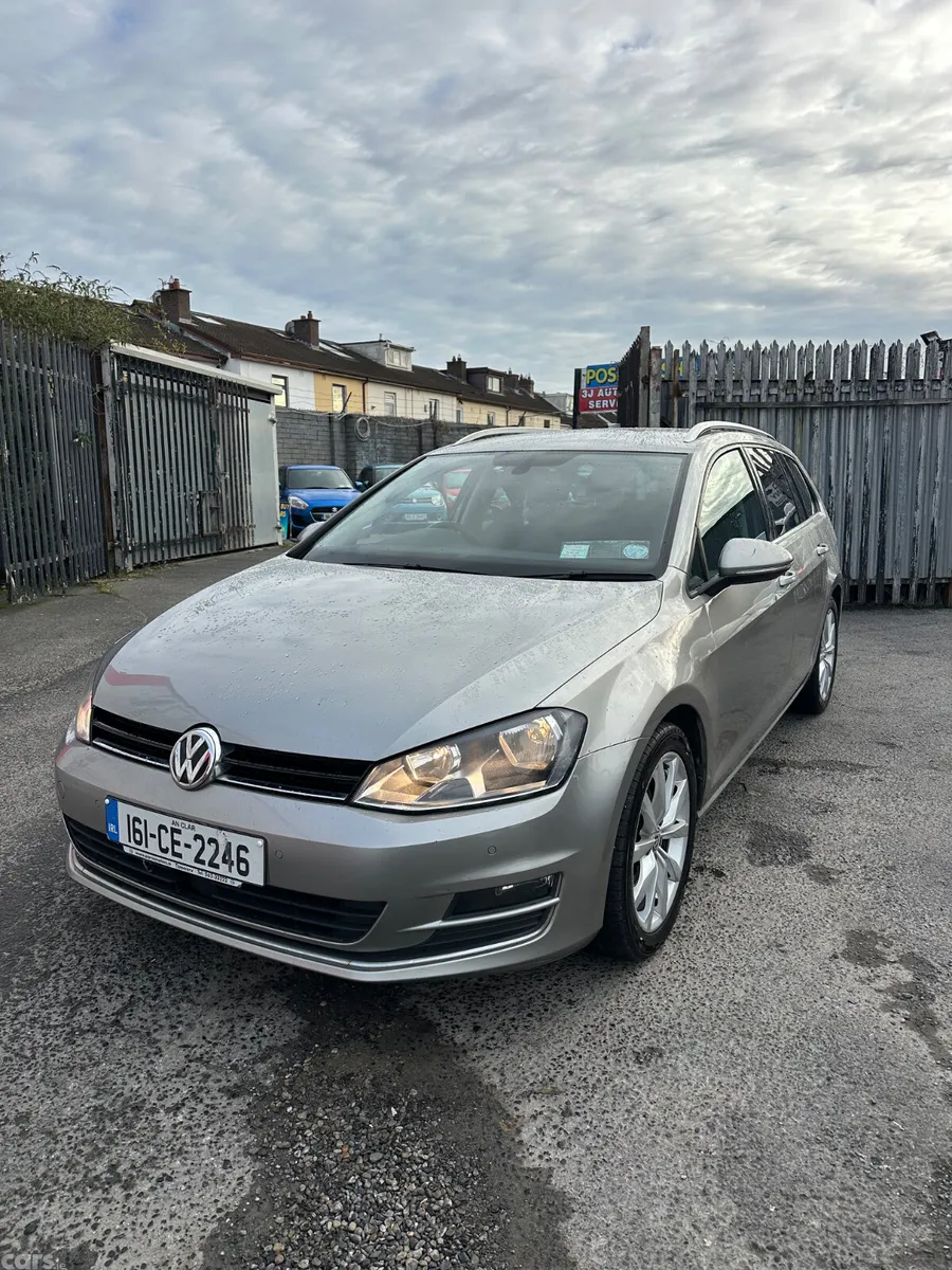 Volkswagen Golf Estate, Diesel, 2016, Silver