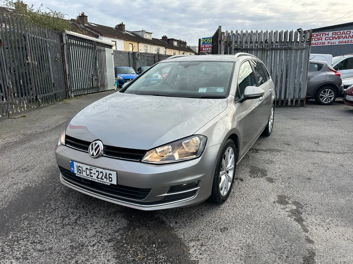 Volkswagen Golf Estate, Diesel, 2016, Silver