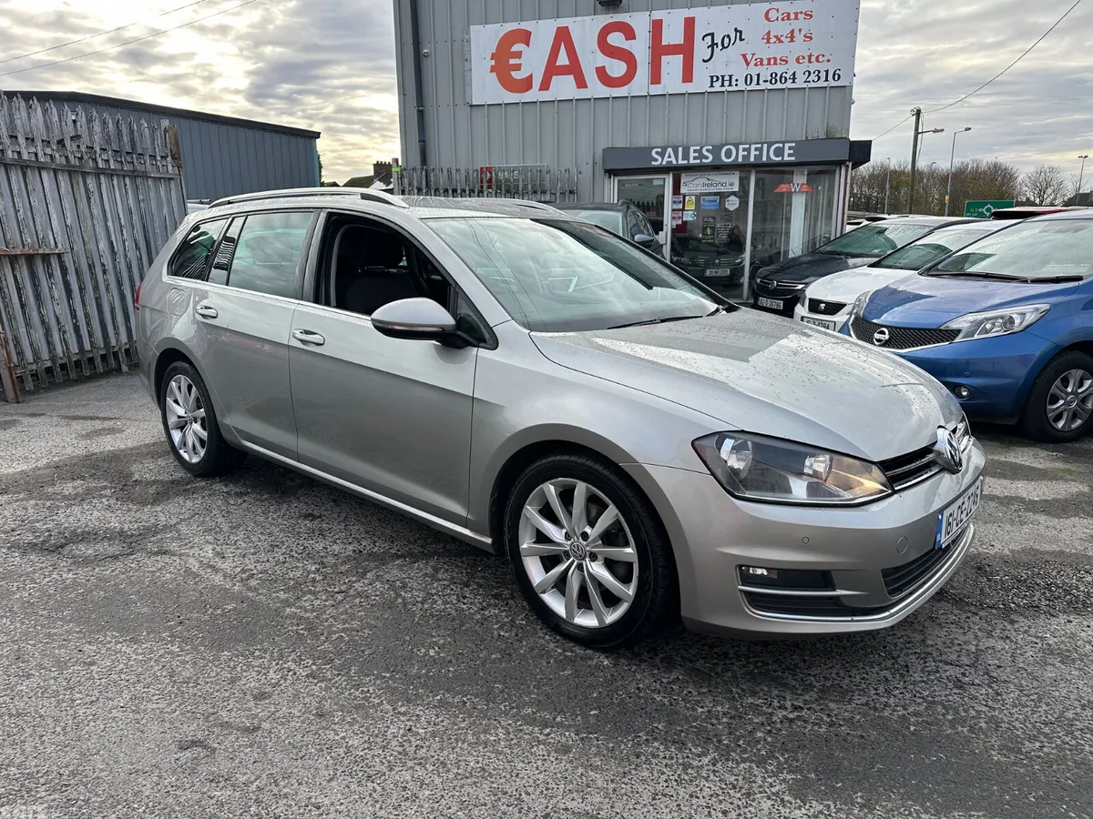 Volkswagen Golf Estate, Diesel, 2016, Silver