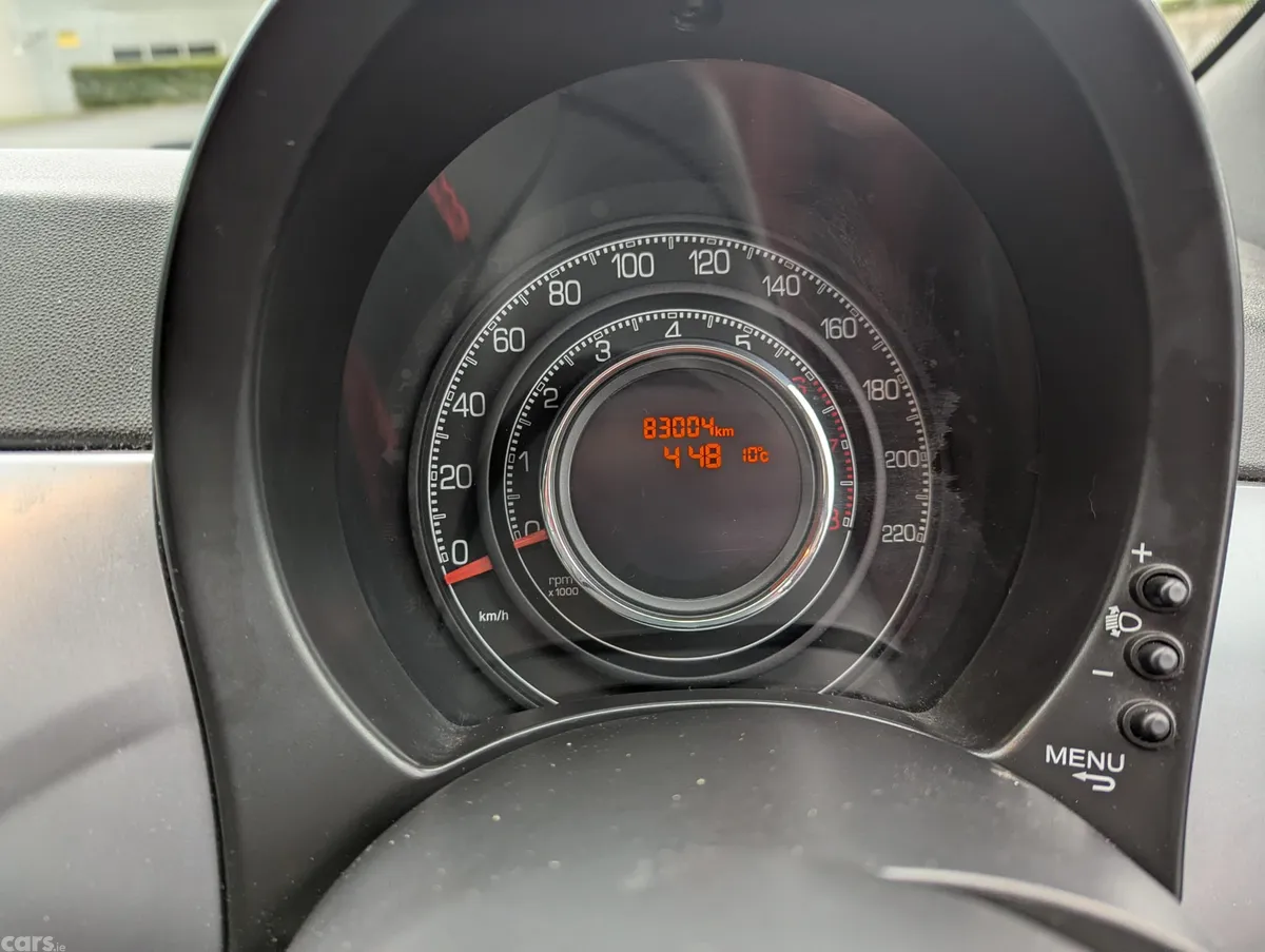 Fiat 500 Hatchback, Petrol, 2014, Red