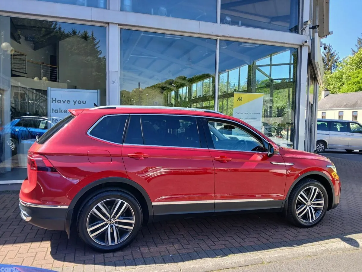 Volkswagen Tiguan Allspace SUV, Diesel, 2024, Red