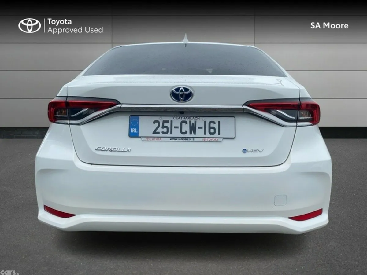 Toyota Corolla Saloon, Petrol Hybrid, 2025, White
