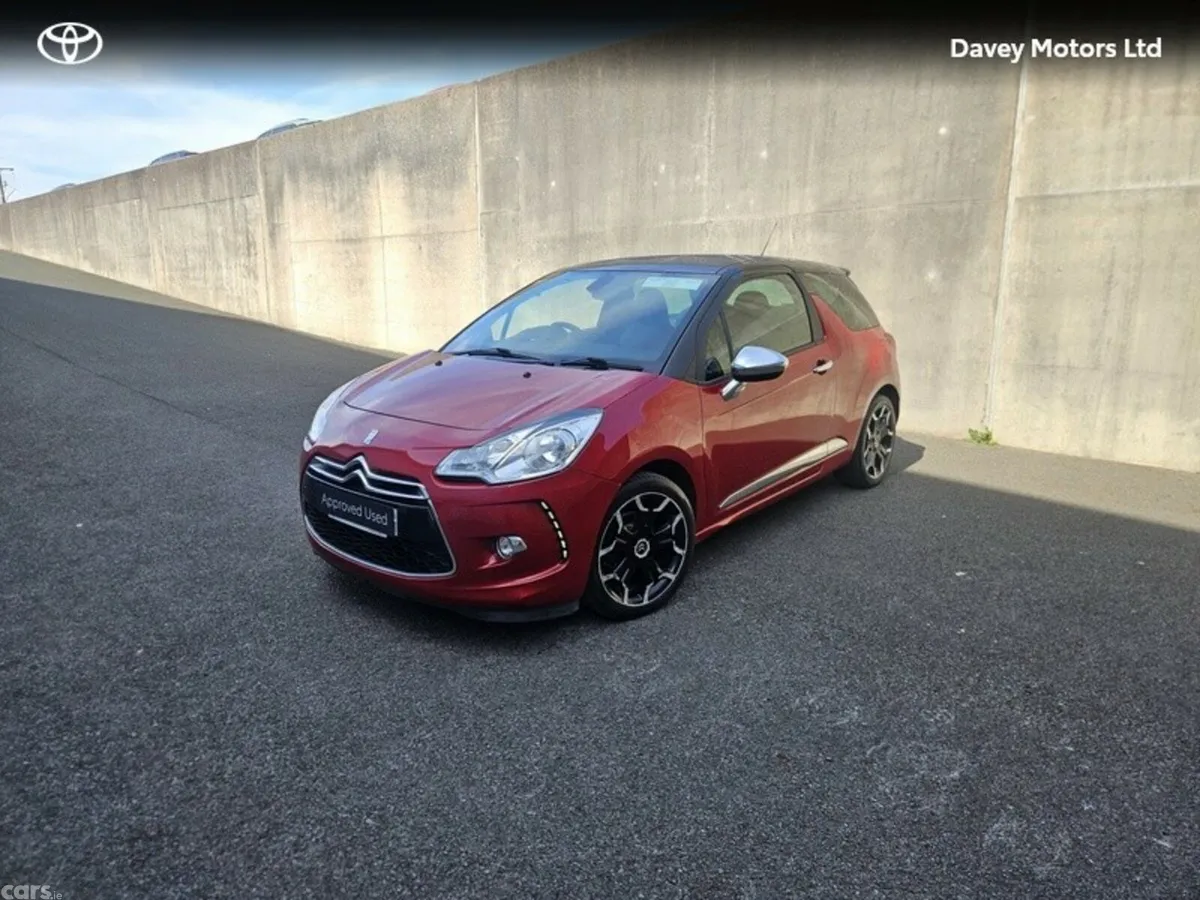 Citroen DS 3 Hatchback, Diesel, 2014, Red