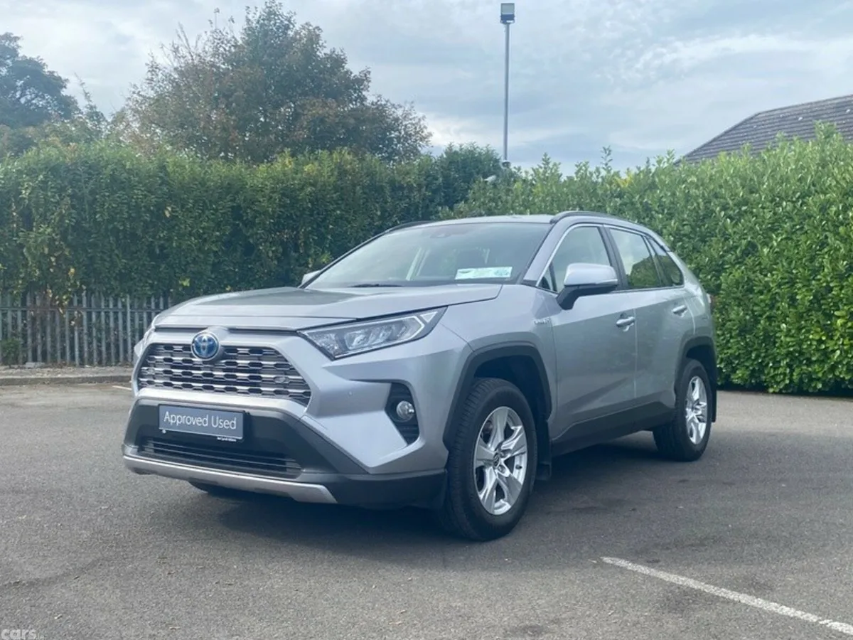 Toyota RAV4 SUV, Petrol Hybrid, 2021, Grey
