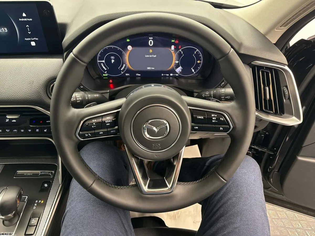 Mazda CX-80 SUV, Petrol Plug-in Hybrid, 2026, Black
