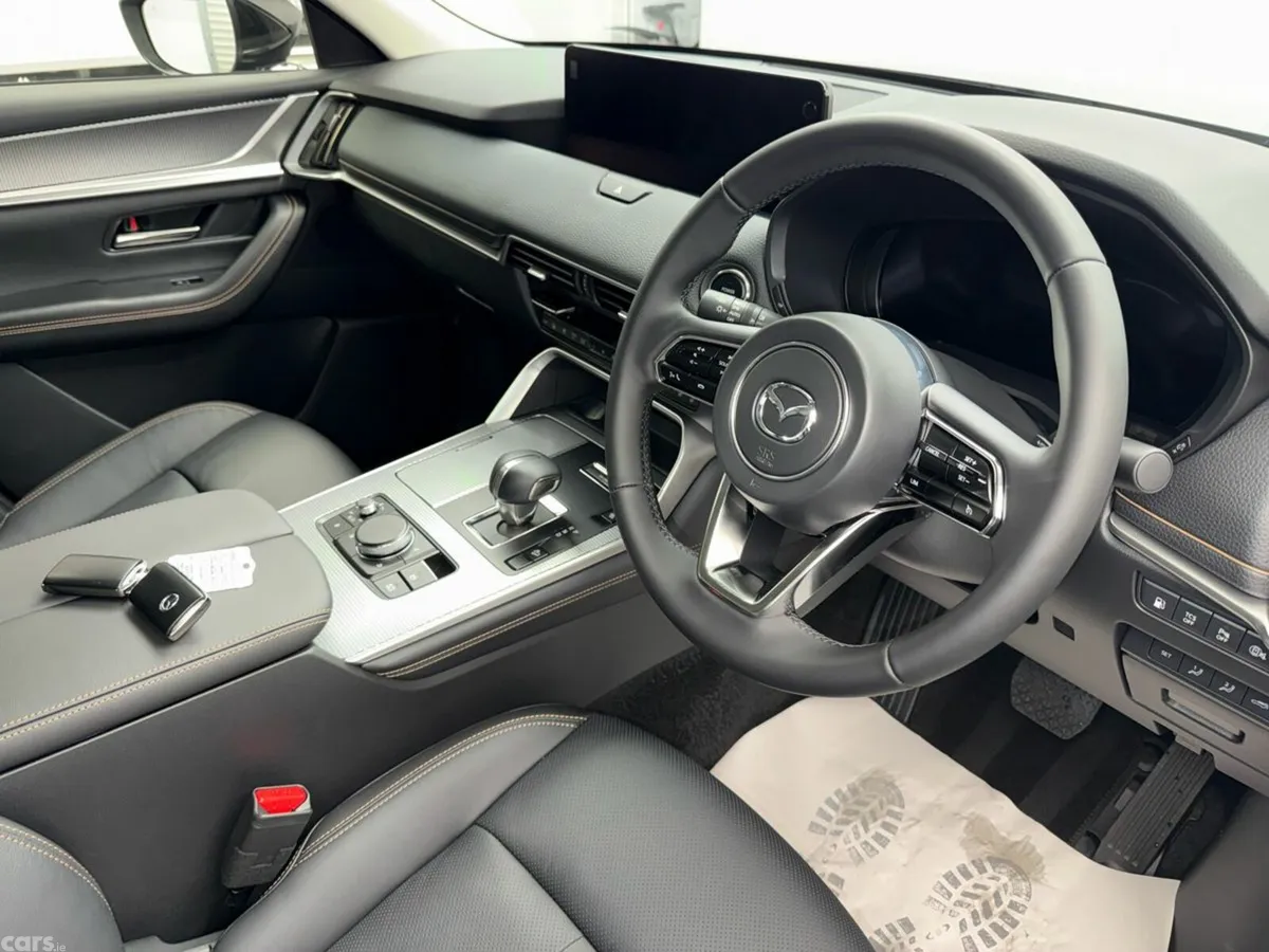 Mazda CX-80 SUV, Petrol Plug-in Hybrid, 2026, Black