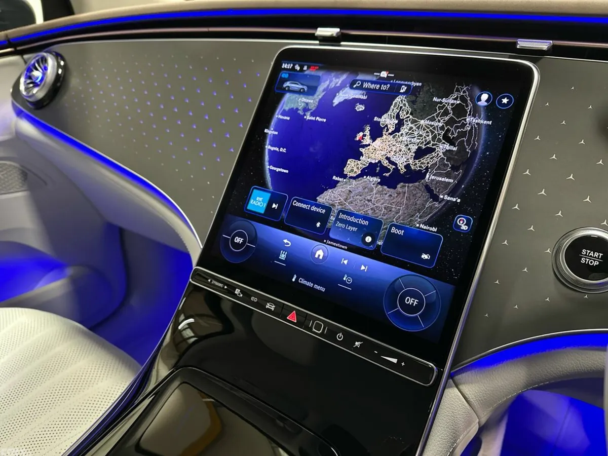 Mercedes-Benz EQE SUV, Electric, 2025, Blue
