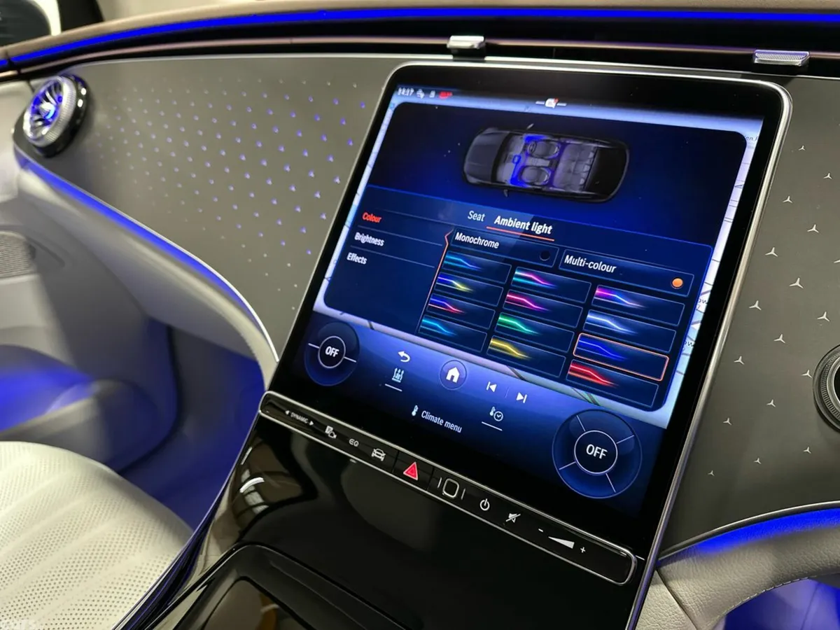 Mercedes-Benz EQE SUV, Electric, 2025, Blue
