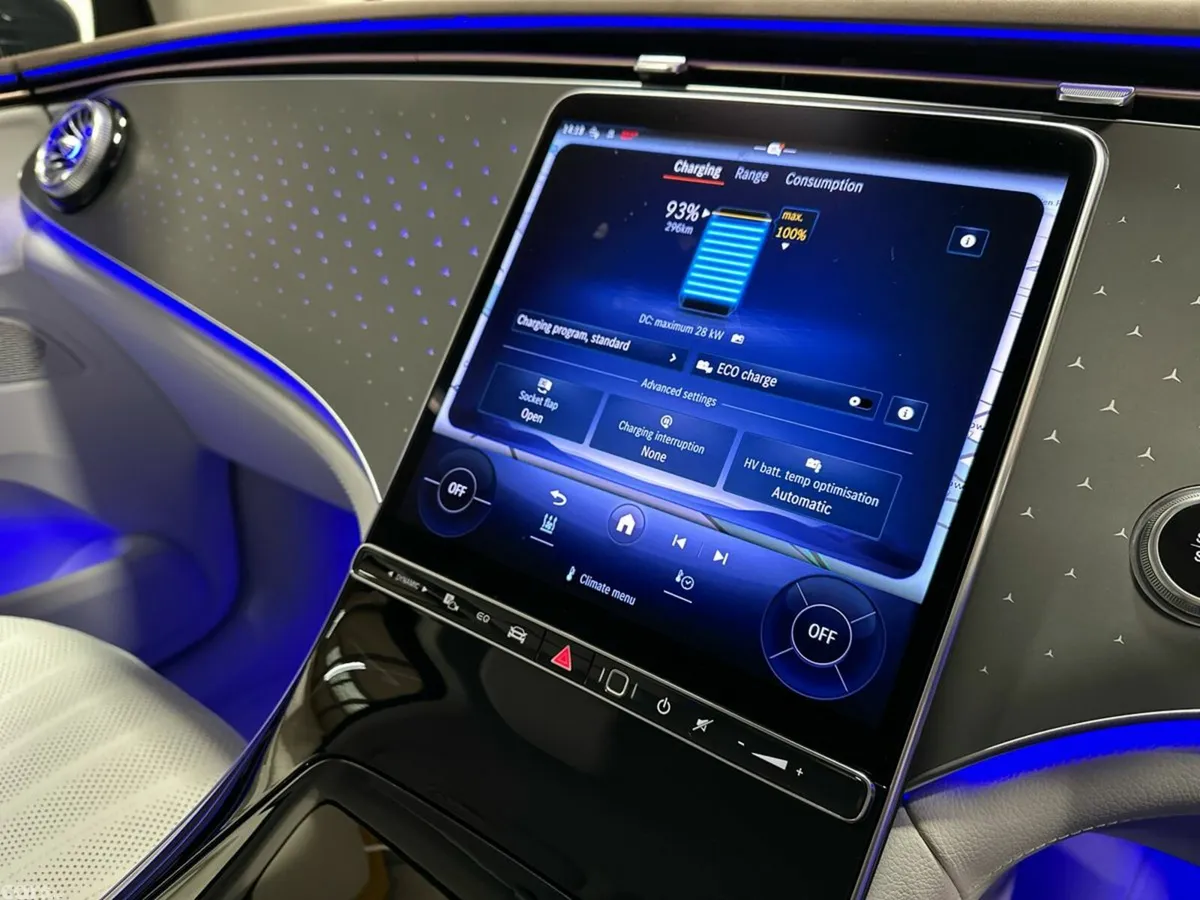 Mercedes-Benz EQE SUV, Electric, 2025, Blue