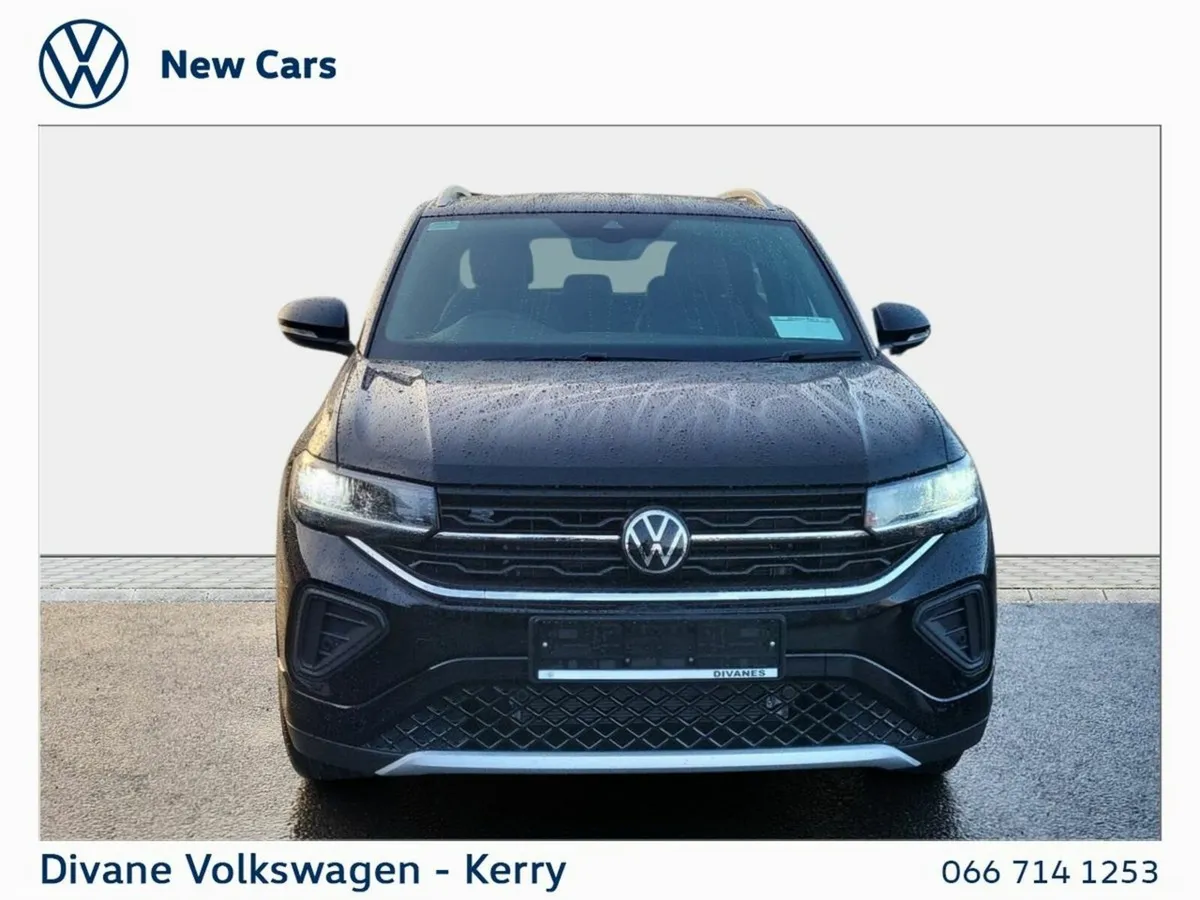 Volkswagen T-Cross SUV, Petrol, 2026, Black