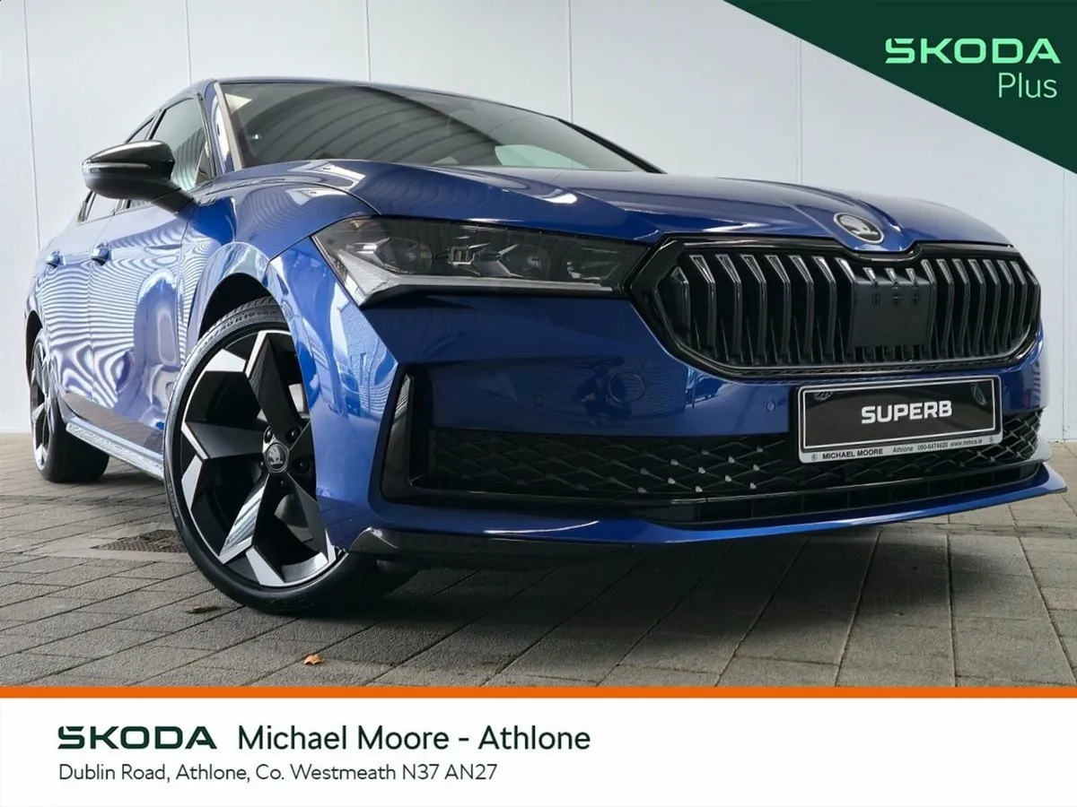 Skoda Superb Saloon, Diesel, 2027, Blue