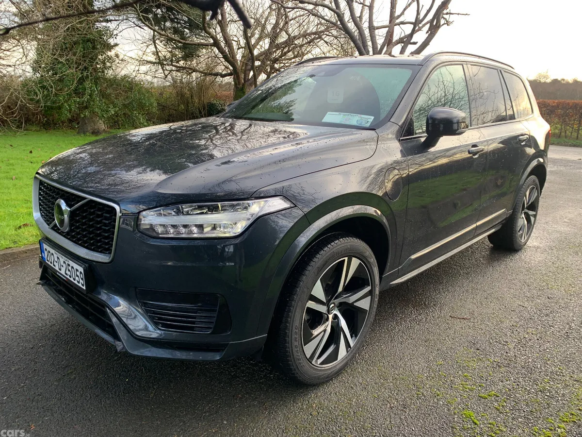 Volvo XC90 SUV, Petrol Plug-in Hybrid, 2020, Grey