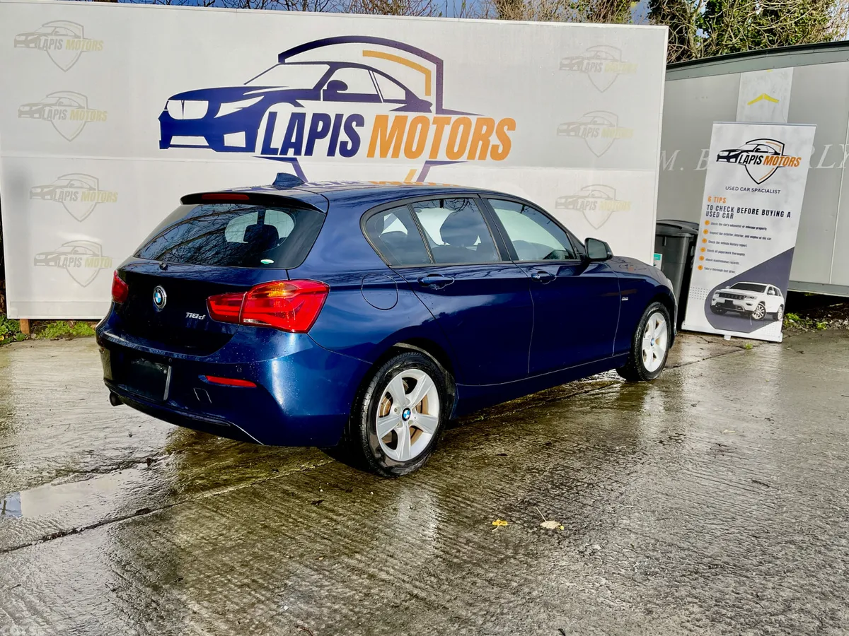 BMW 1-Series Hatchback, Diesel, 2016, Blue