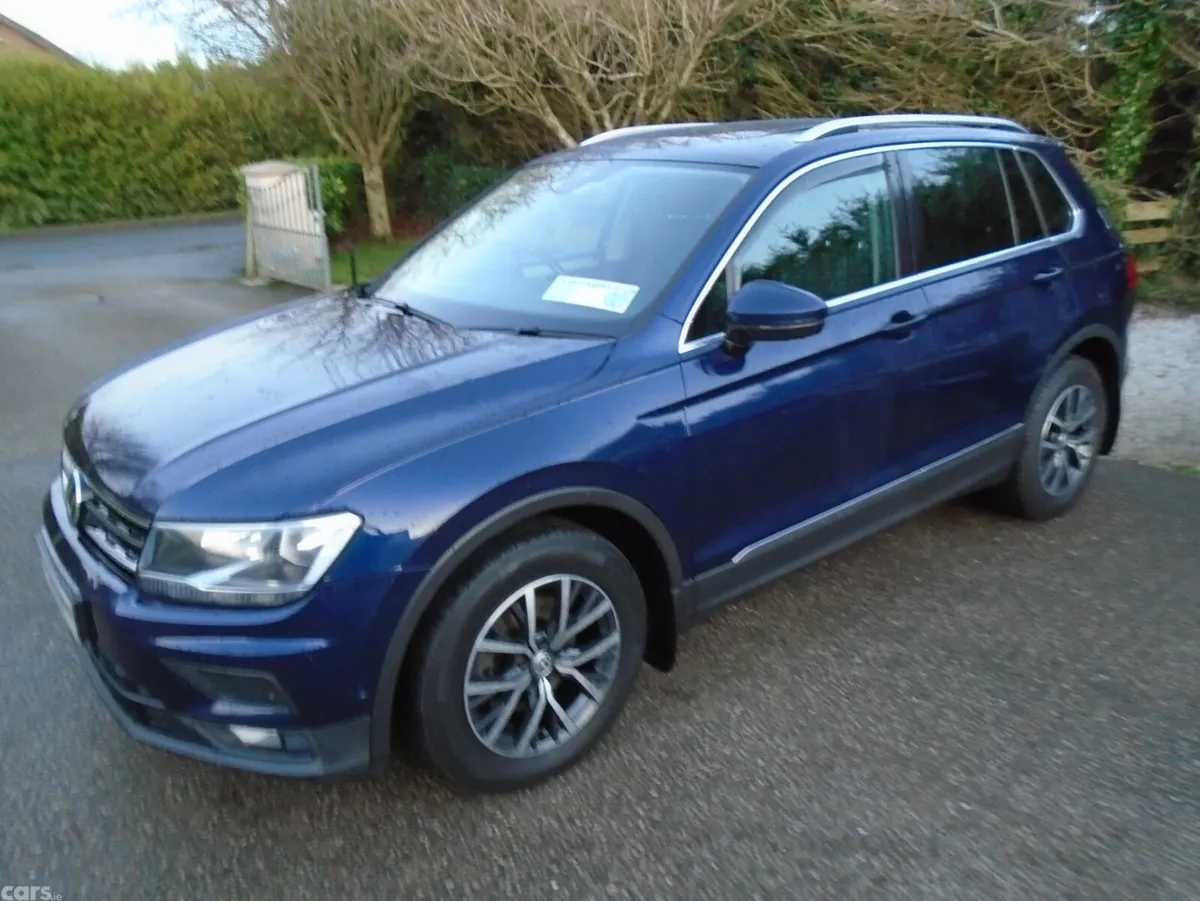 Volkswagen Tiguan SUV, Diesel, 2018, Blue