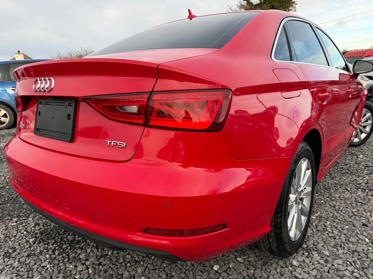 Audi A3 Saloon, Petrol, 2016, Red