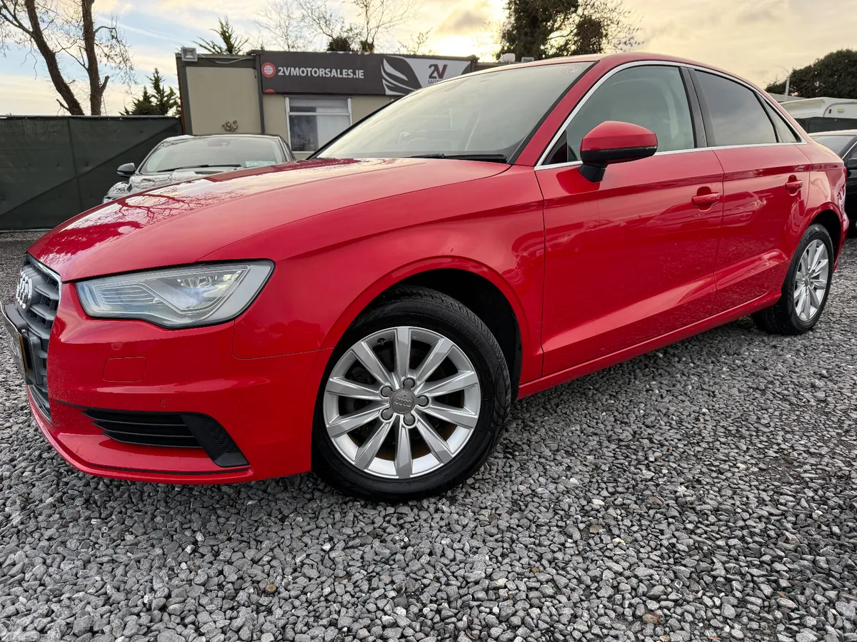 Audi A3 Saloon, Petrol, 2016, Red