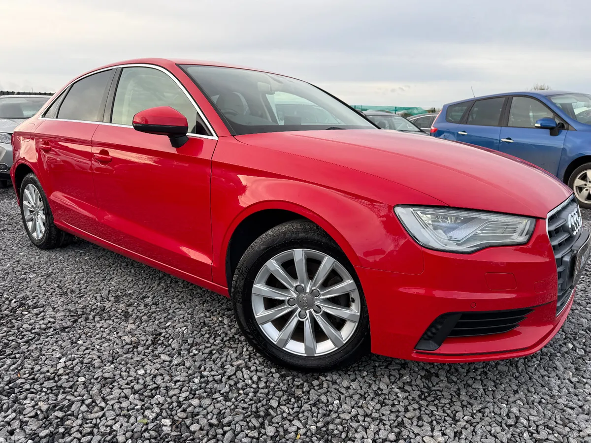 Audi A3 Saloon, Petrol, 2016, Red
