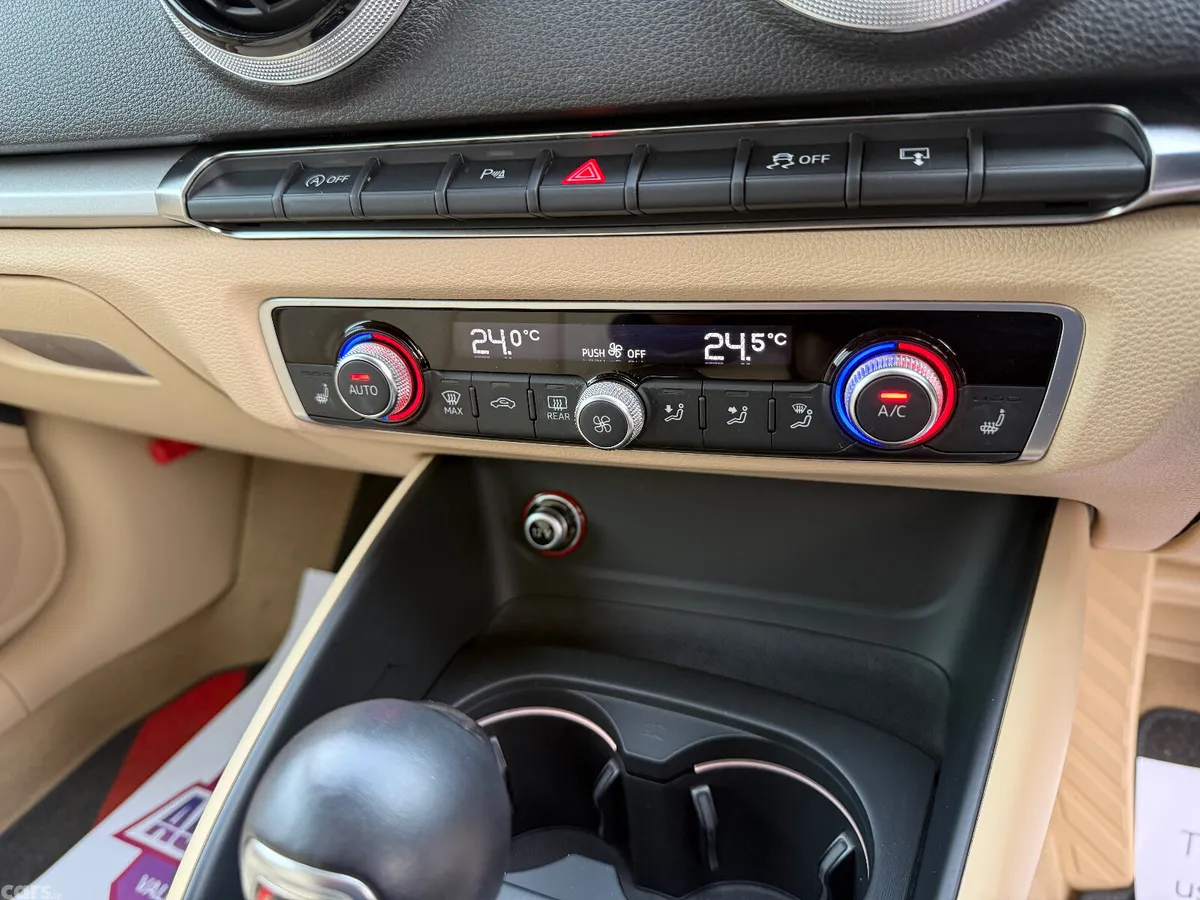 Audi A3 Saloon, Petrol, 2016, Red