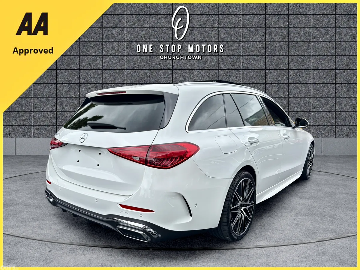 Mercedes-Benz C-Class Estate, Petrol Plug-in Hybrid, 2024, White