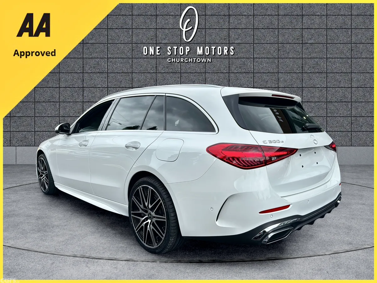Mercedes-Benz C-Class Estate, Petrol Plug-in Hybrid, 2024, White