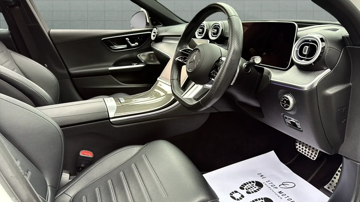Mercedes-Benz C-Class Estate, Petrol Plug-in Hybrid, 2024, White