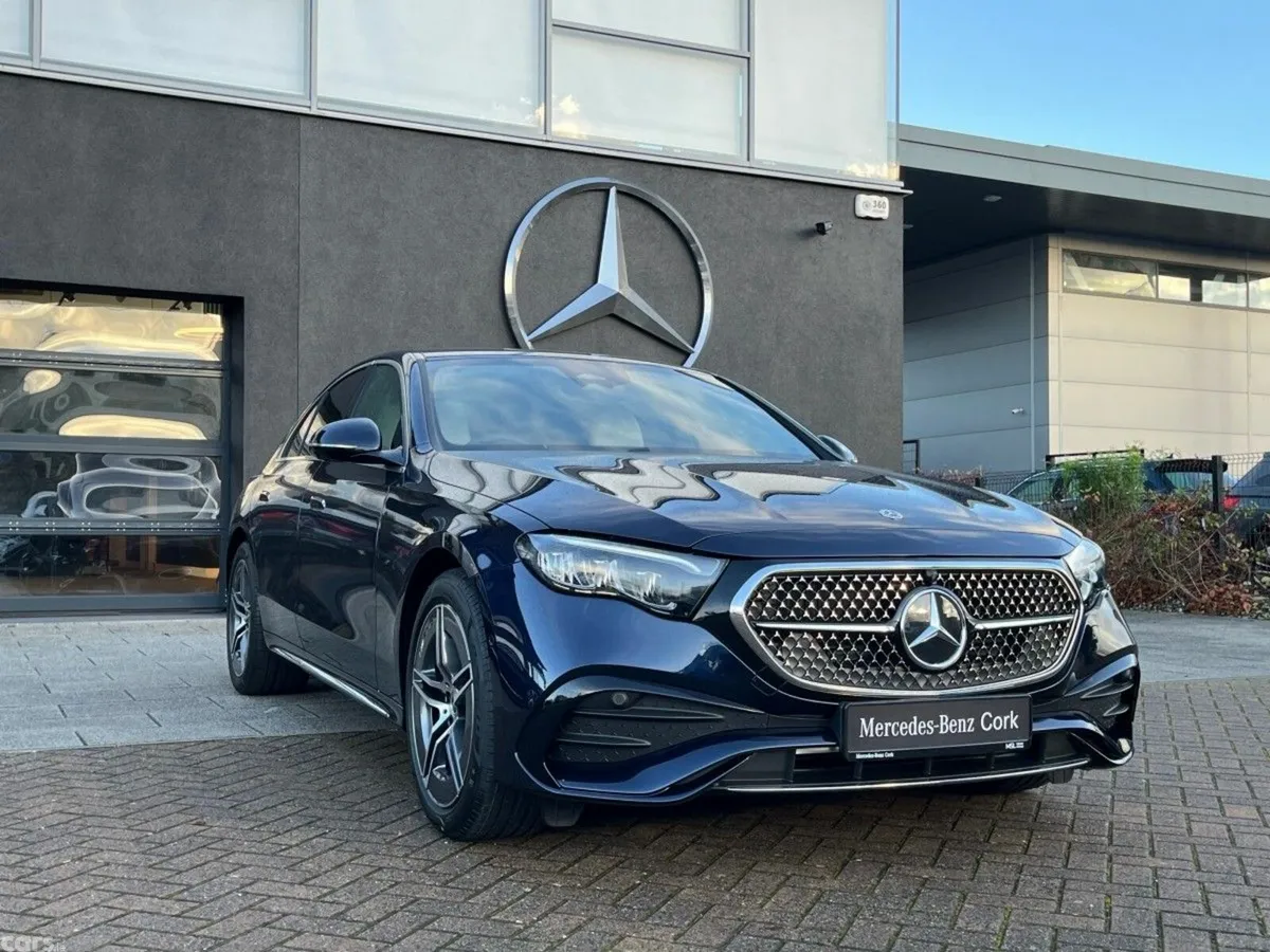 Mercedes-Benz E-Class Saloon, Diesel Plug-in Hybrid, 2026, Blue