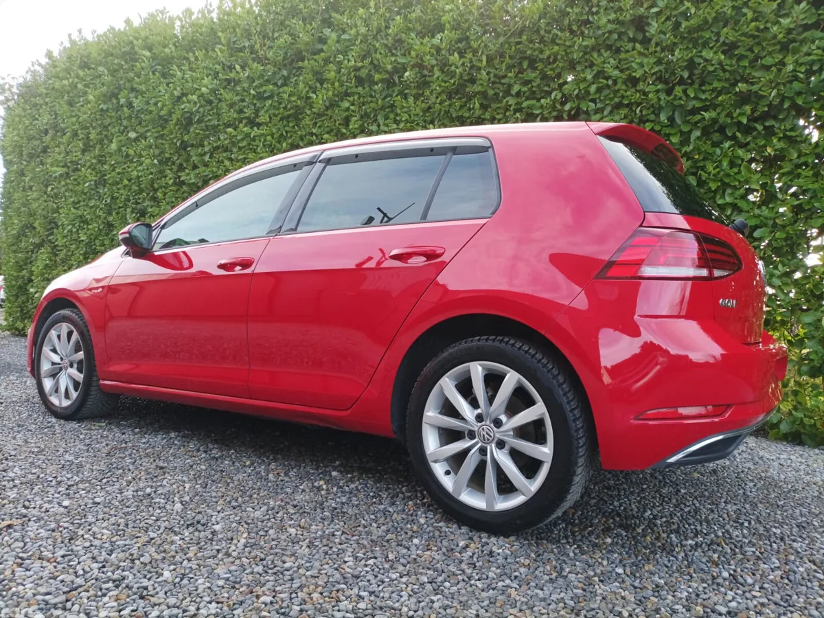 Volkswagen Golf Hatchback, Petrol, 2019, Red
