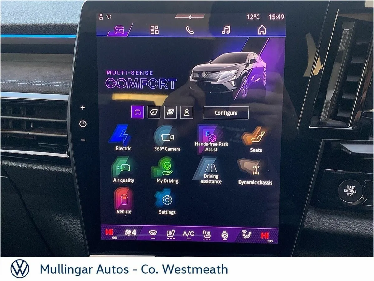 Renault Rafale SUV, Petrol Hybrid, 2024, Grey