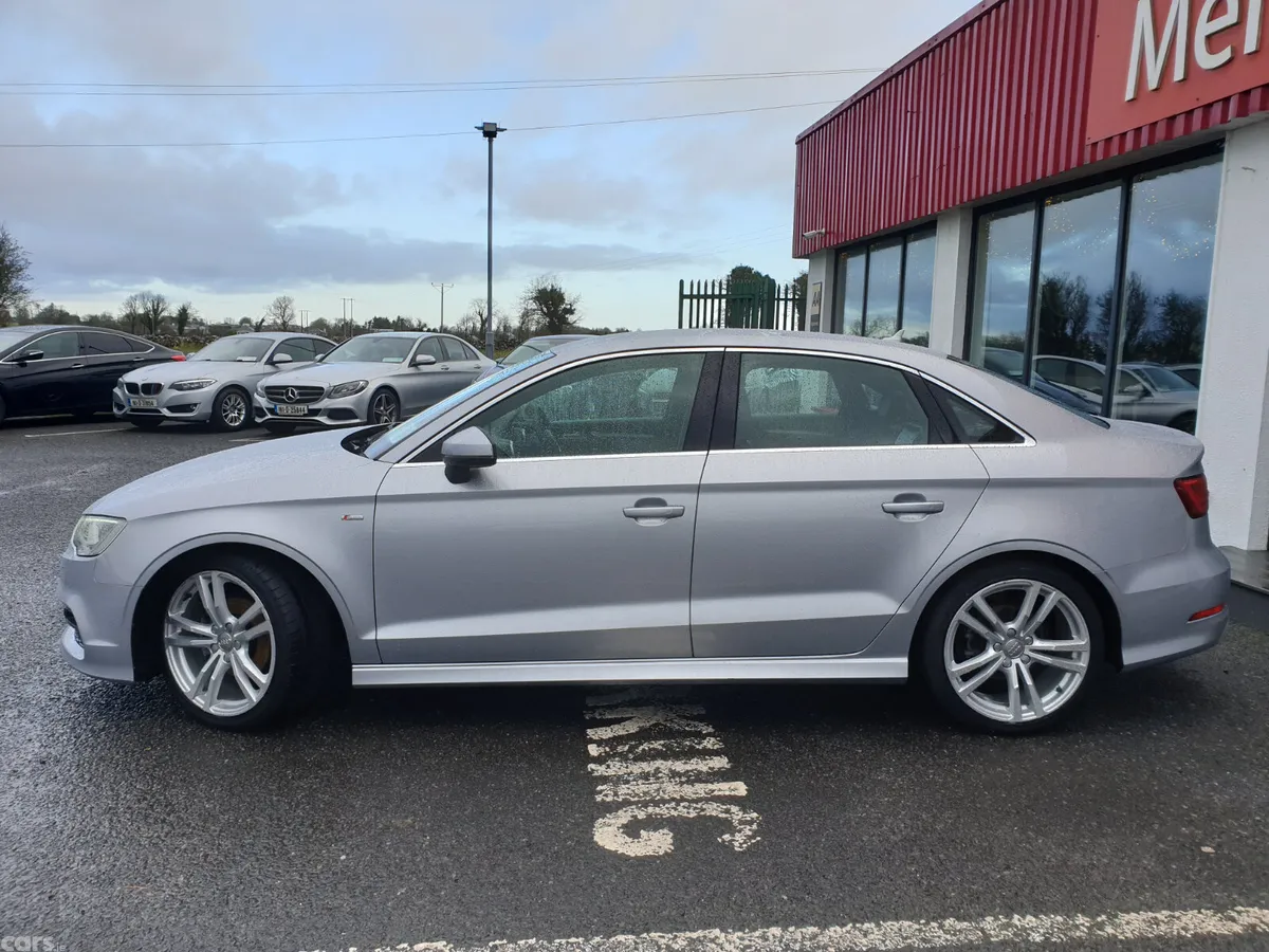 Audi A3 Saloon, Petrol, 2015, Silver