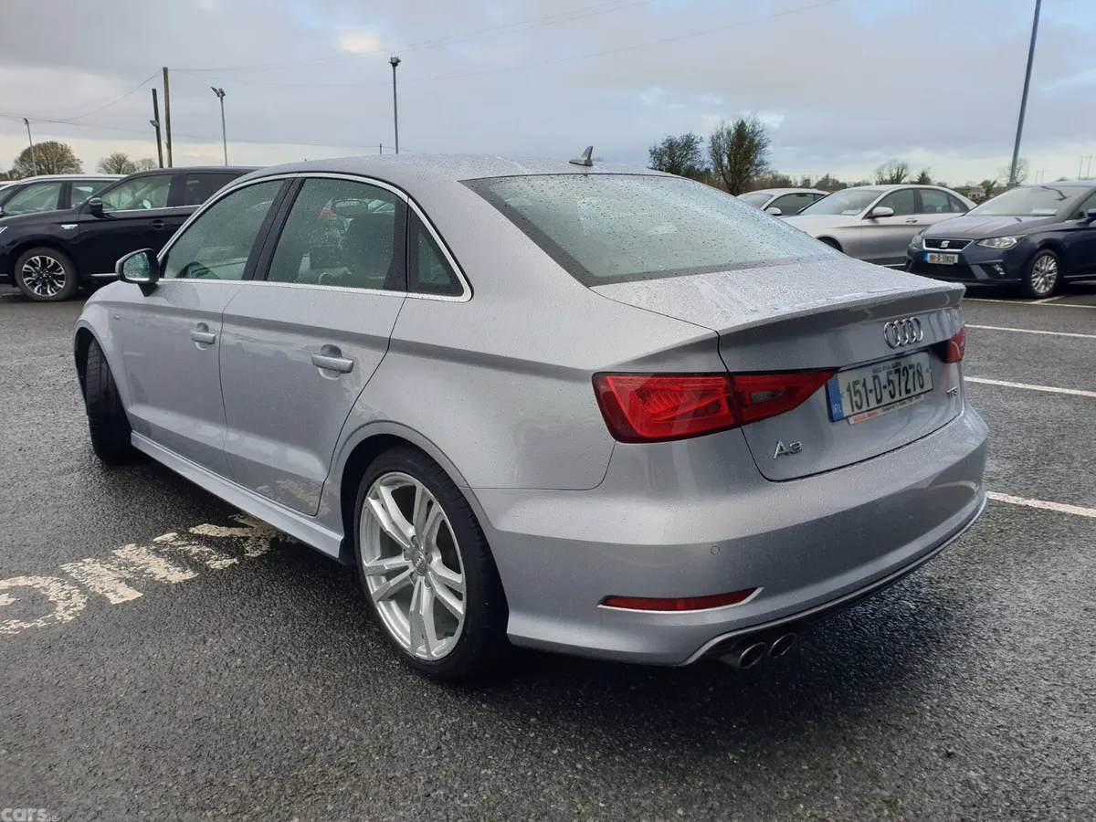 Audi A3 Saloon, Petrol, 2015, Silver
