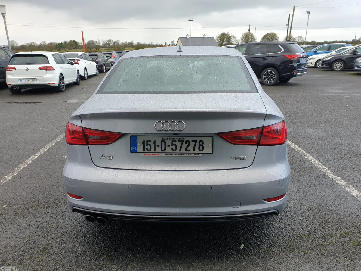Audi A3 Saloon, Petrol, 2015, Silver