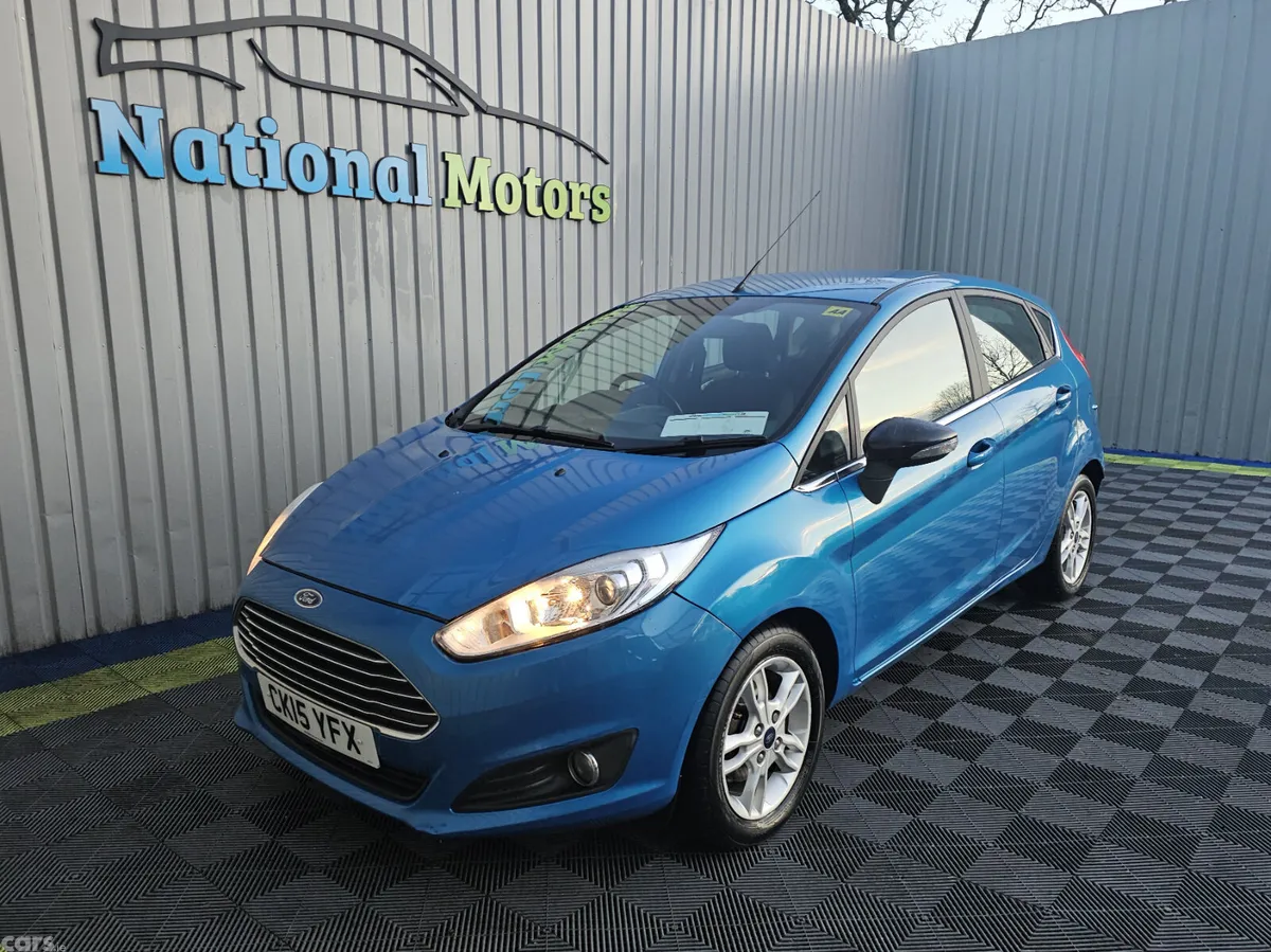 Ford Fiesta Hatchback, Petrol, 2015, Blue