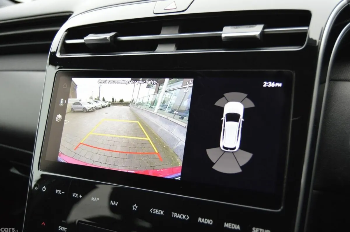 Hyundai Tucson SUV, Petrol Plug-in Hybrid, 2023, Red