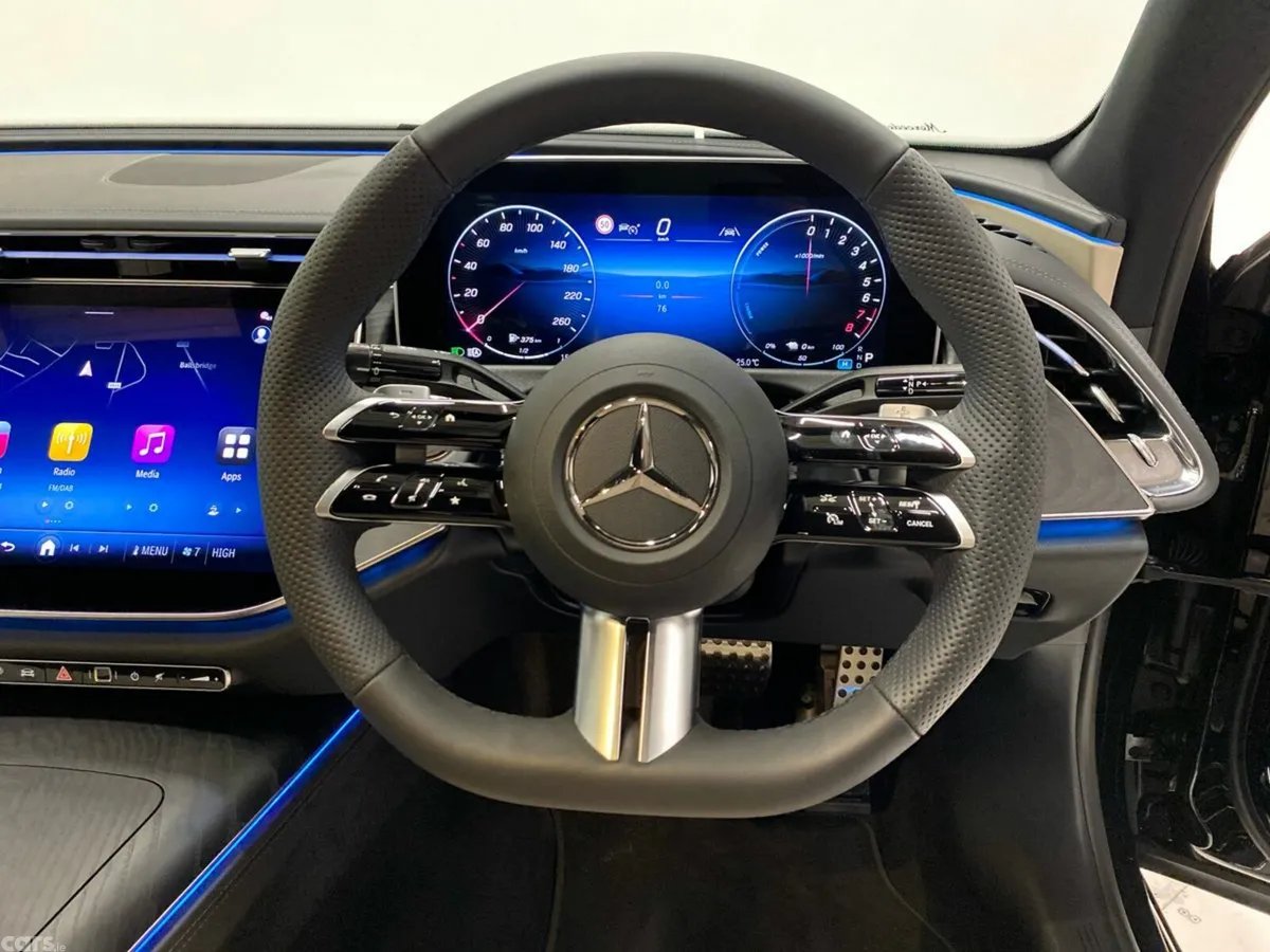 Mercedes-Benz E-Class Saloon, Petrol Plug-in Hybrid, 2025, Black