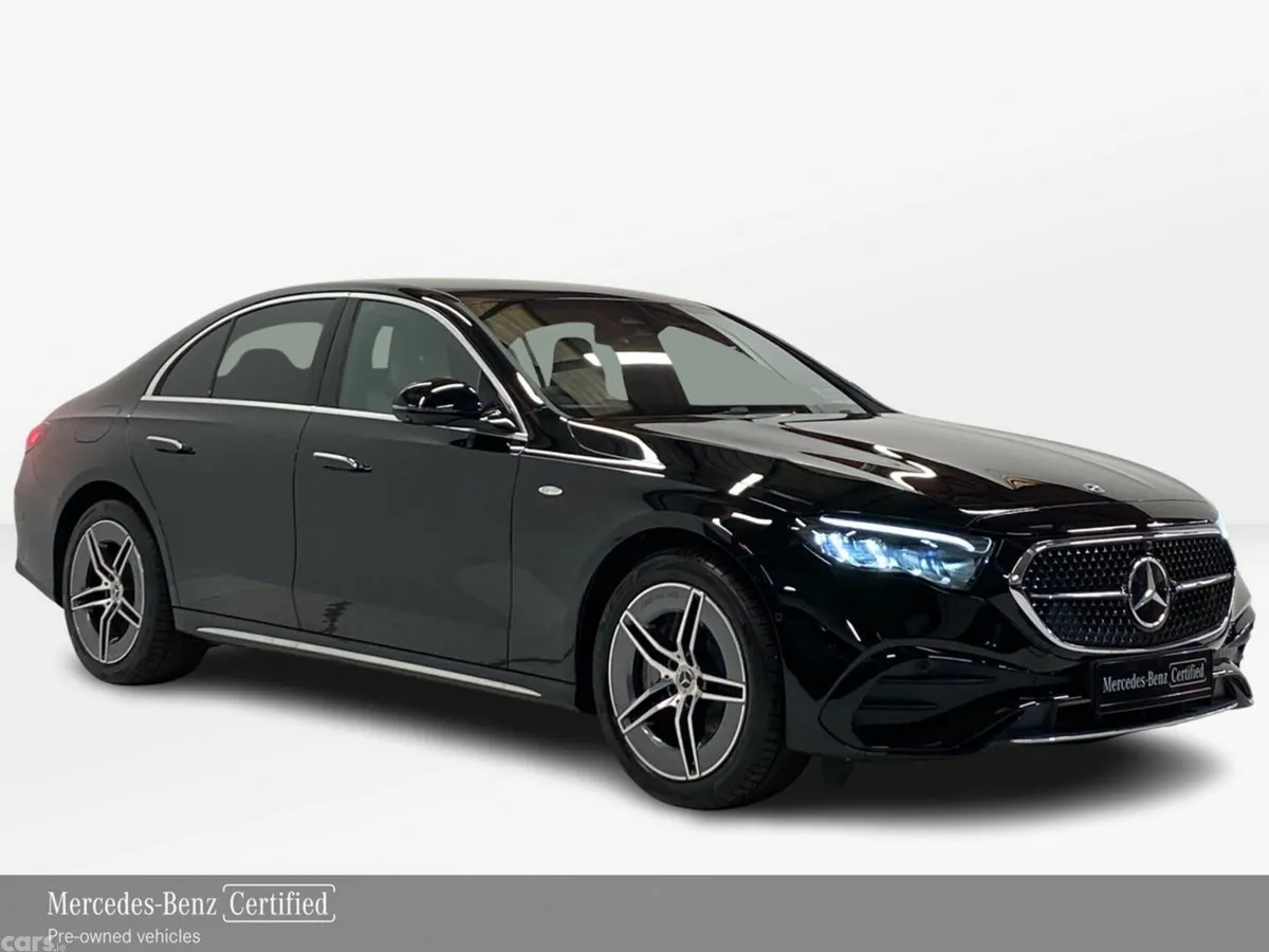 Mercedes-Benz E-Class Saloon, Petrol Plug-in Hybrid, 2025, Black