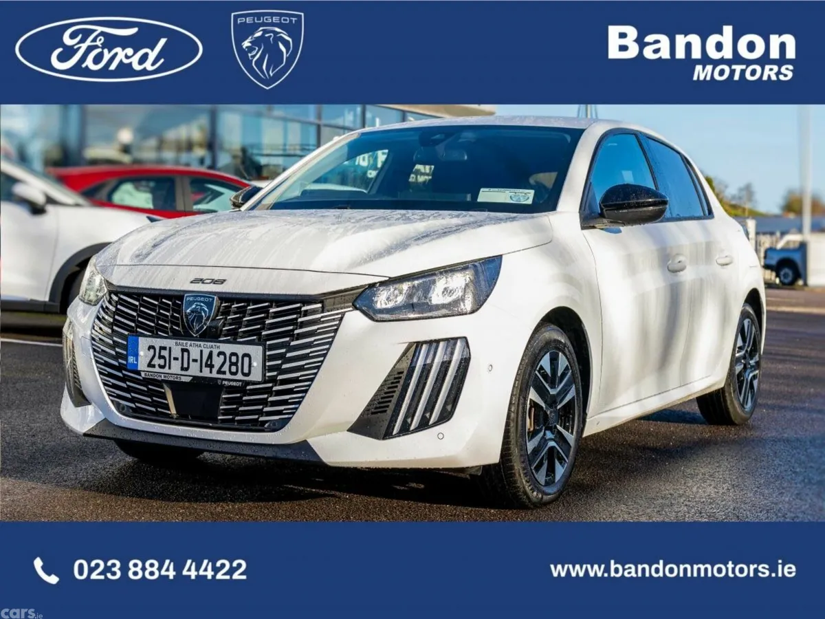 Peugeot 208 Hatchback, Petrol, 2025, White