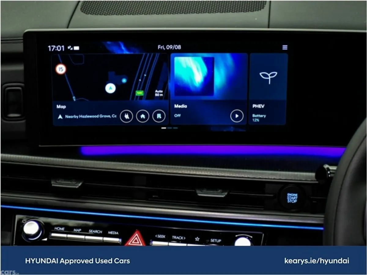 Hyundai Santa Fe SUV, Petrol Plug-in Hybrid, 2027, Black