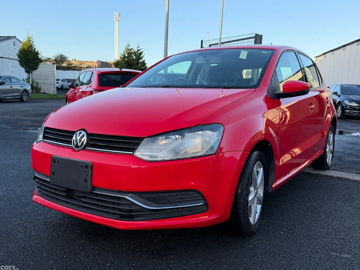 Volkswagen Polo Hatchback, Petrol, 2017, Red