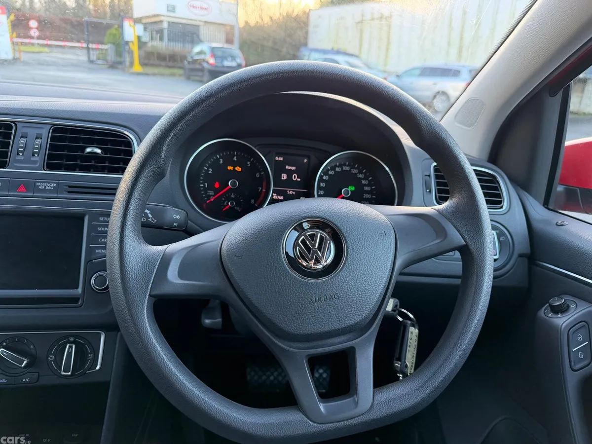 Volkswagen Polo Hatchback, Petrol, 2017, Red