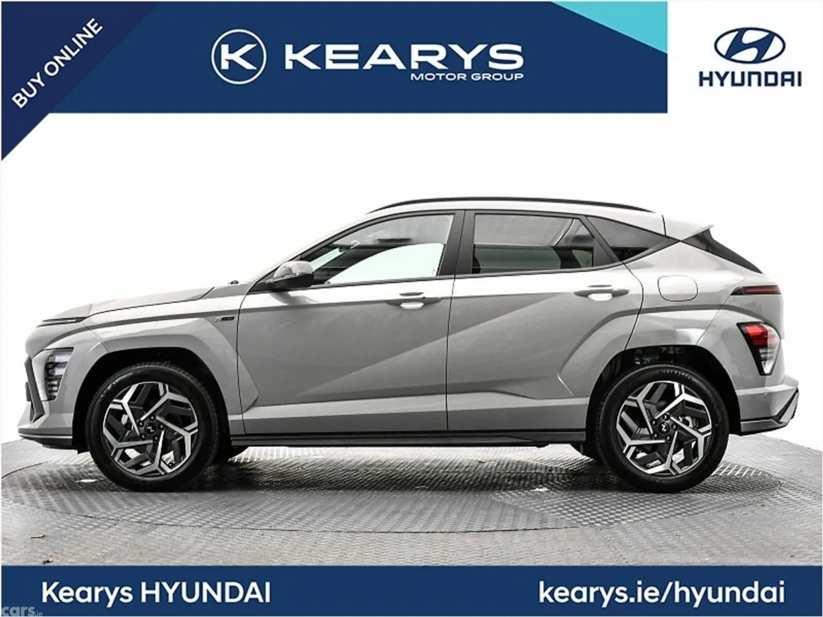 Hyundai KONA SUV, Petrol Hybrid, 2027, Grey