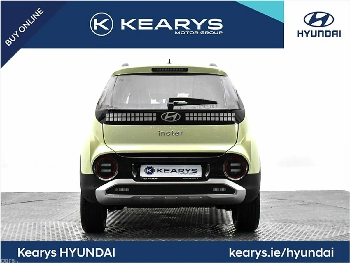 Hyundai INSTER SUV, Electric, 2027, Yellow