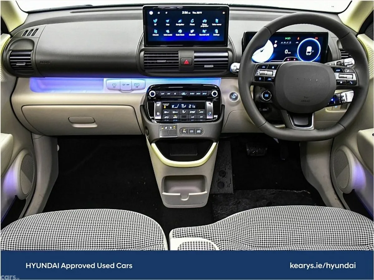 Hyundai INSTER SUV, Electric, 2027, Yellow