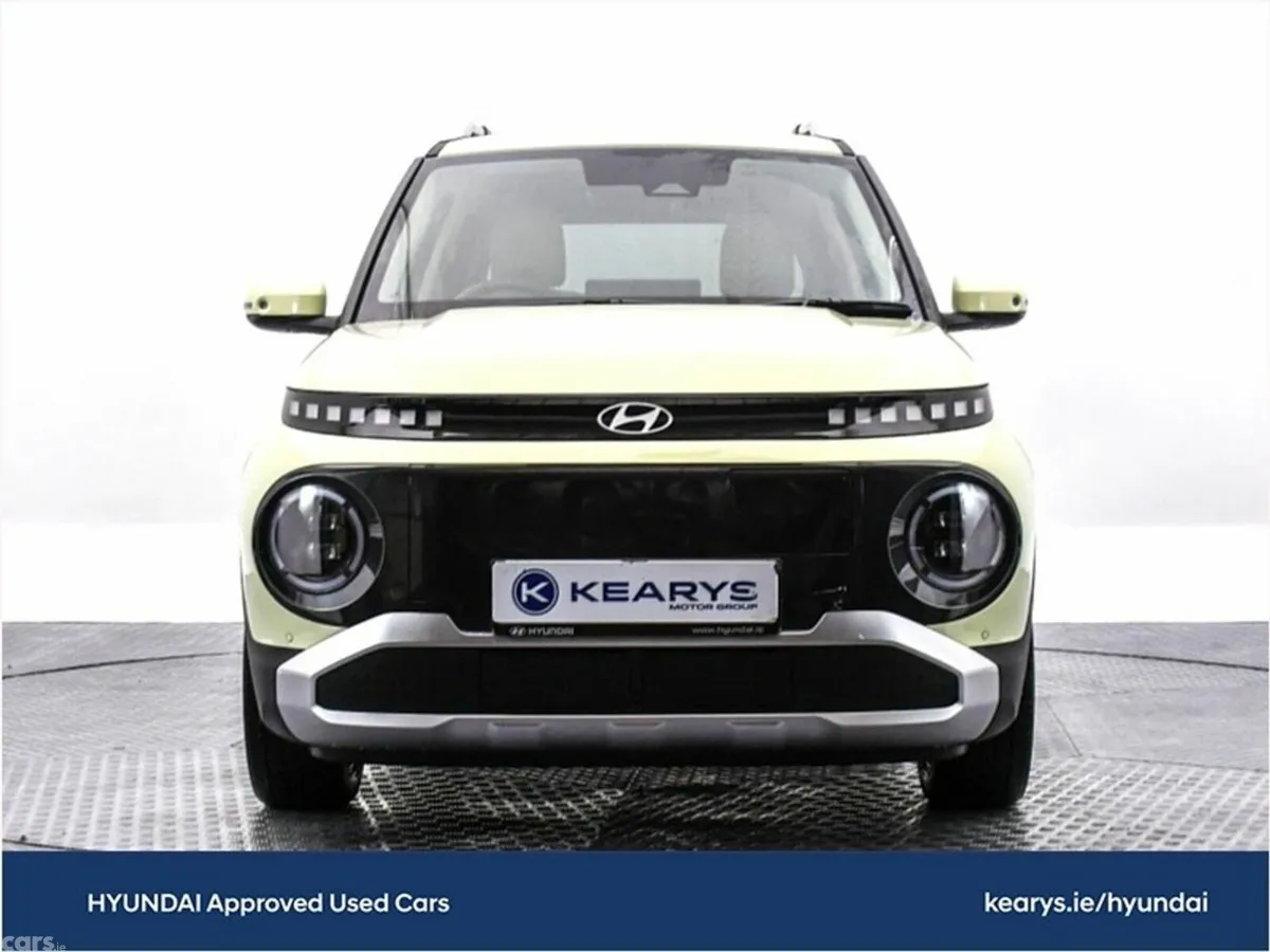 Hyundai INSTER SUV, Electric, 2027, Yellow
