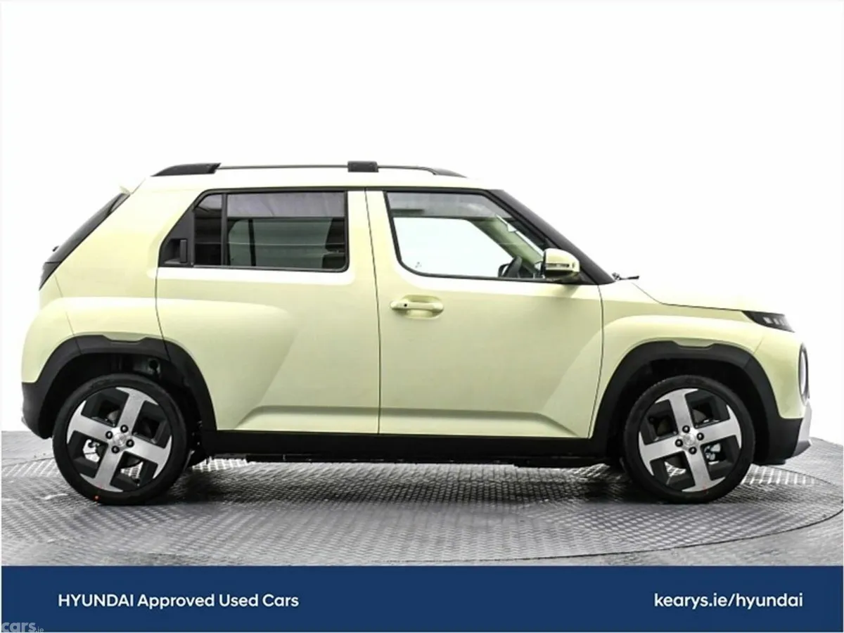 Hyundai INSTER SUV, Electric, 2027, Yellow